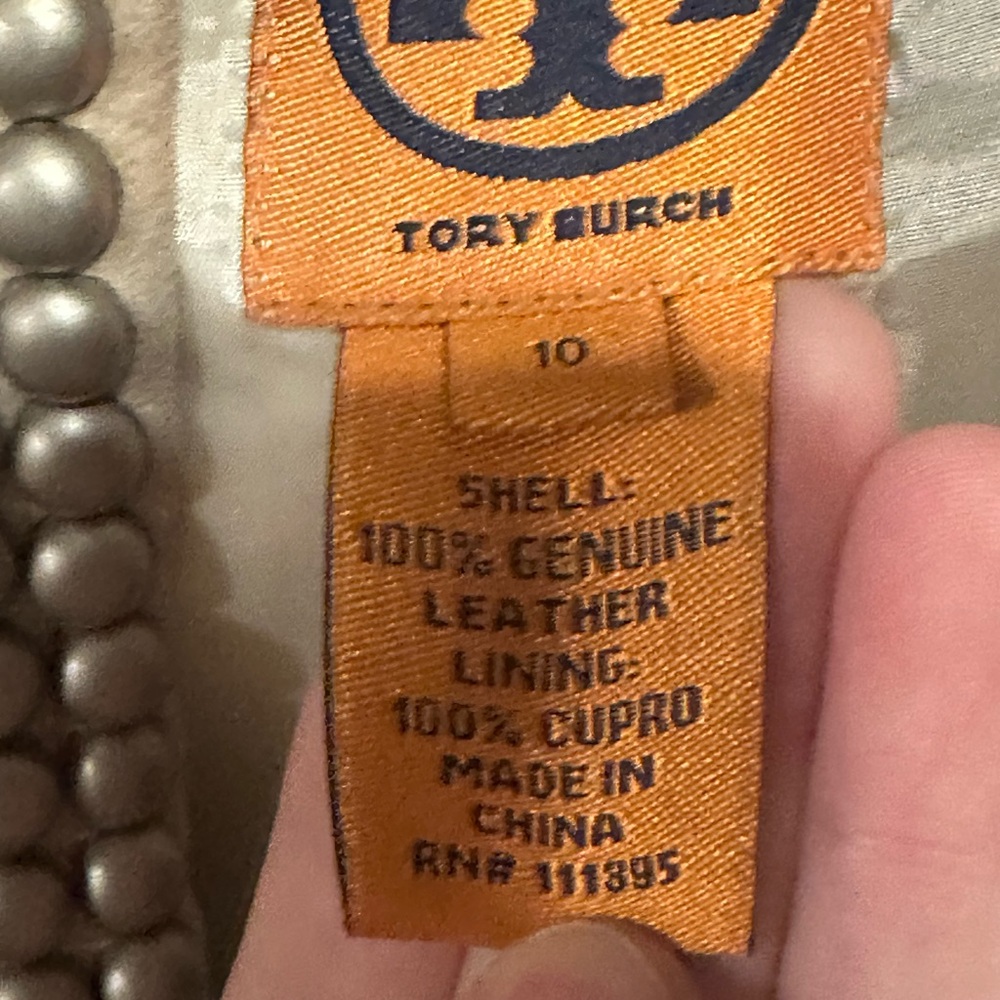 Tory Burch Suede Studded Dress - Picture 5 of 6